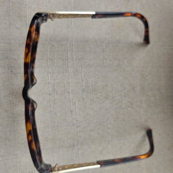 Daisy Fuentes Women Eyeglasses Risa Brown Tortoise Gold Tone Glasses Frame - Picture 14 of 14